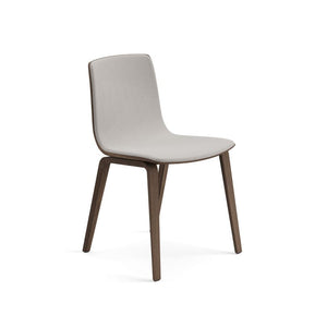 Aava 02 Wooden Chair with Front Upholstery Chairs Arper 