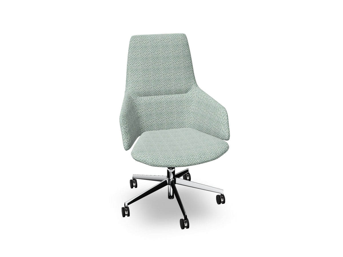 Aston Office Five Way Star Base Armchair Office Chair Arper 