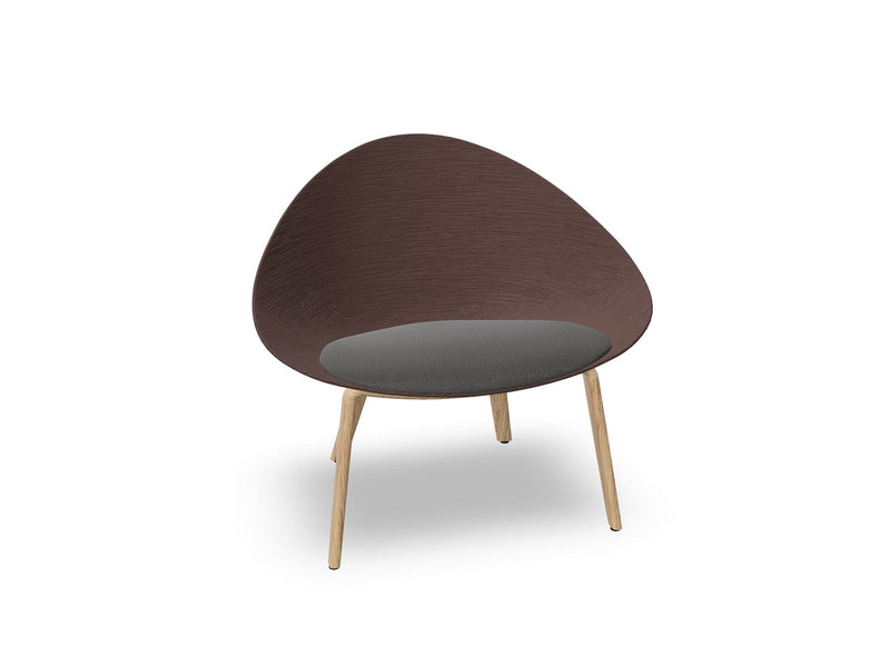 Adell 4 Leg Wood Lounge Chair lounge chair Arper 