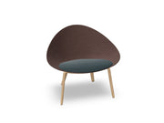 Adell 4 Leg Wood Lounge Chair lounge chair Arper 