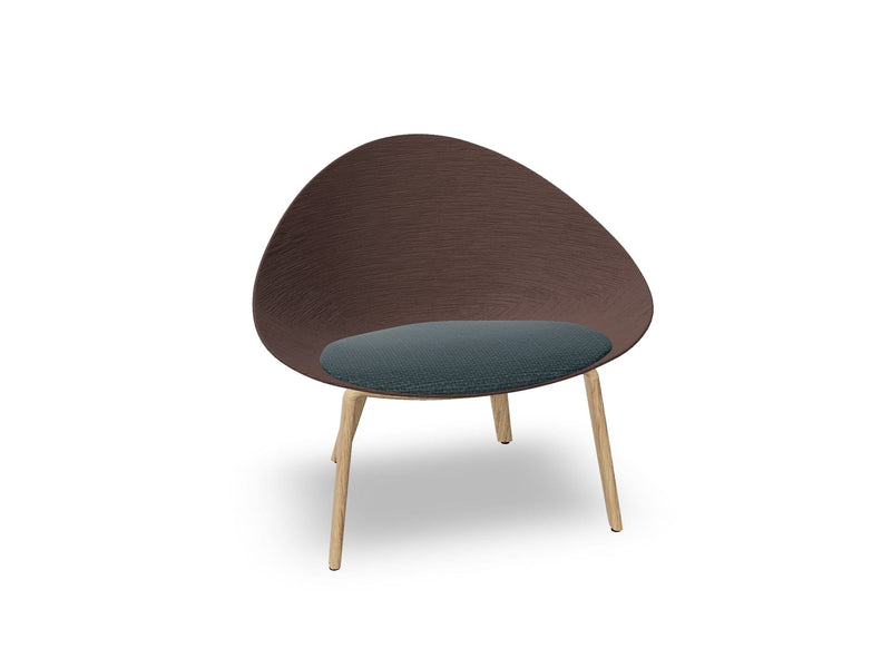 Adell 4 Leg Wood Lounge Chair lounge chair Arper 