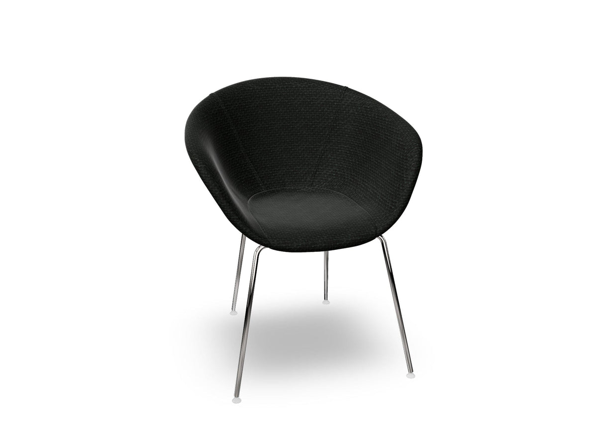 Duna 02 Four Leg Chair Fully Upholstered Chairs Arper 