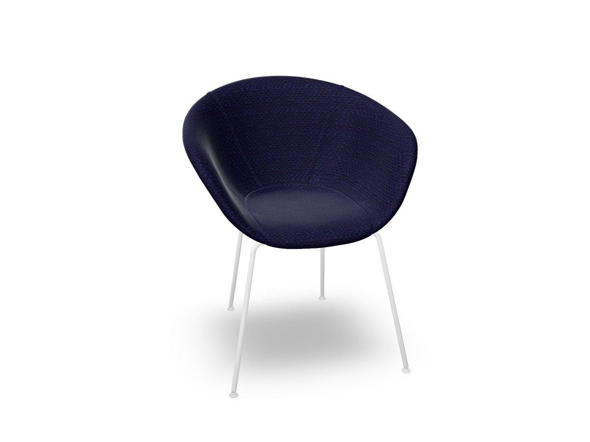 Duna 02 Four Leg Chair Fully Upholstered Chairs Arper 