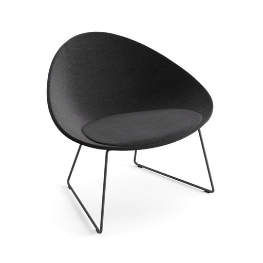 Adell Sled Base Lounge Chair With Fully Upholstered lounge chair Arper 