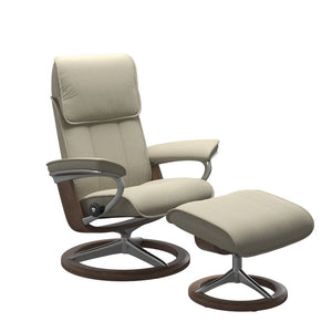 Admiral Chair and Ottoman With Signature Base Chairs Stressless 