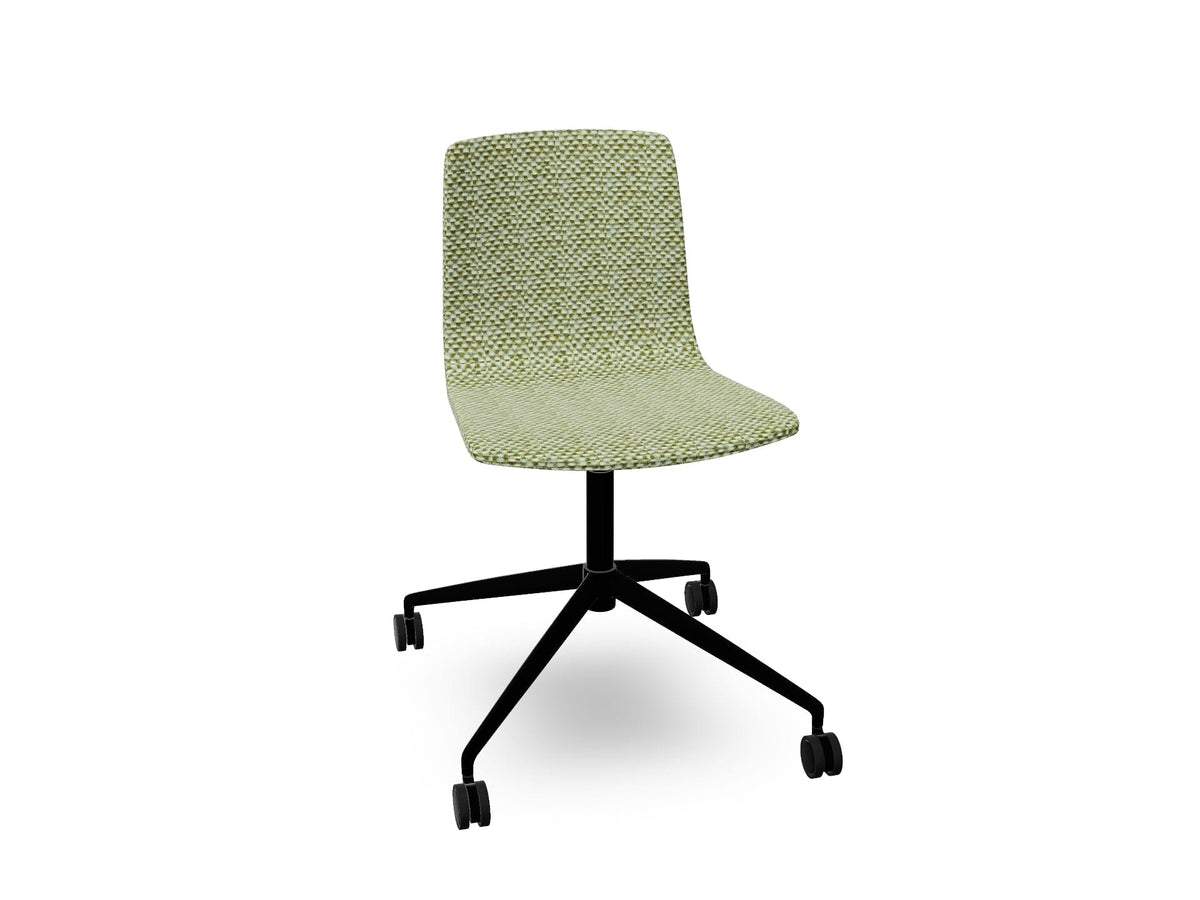 Aava 02 Fixed Trestle Base Chair With Fully Upholstered Chairs Arper 