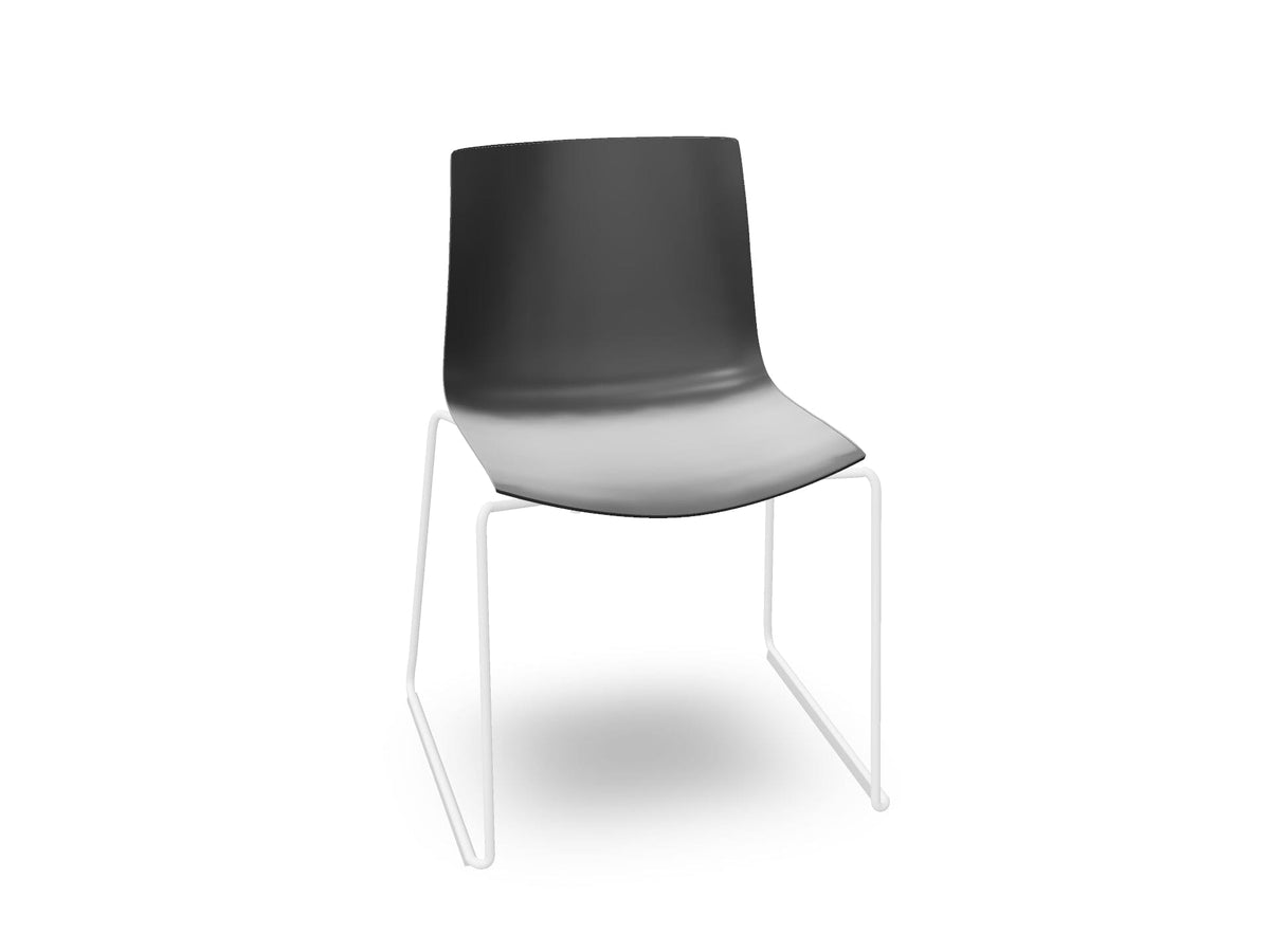 Catifa 46 Polypropylene Sled Base Chair Side/Dining Arper 