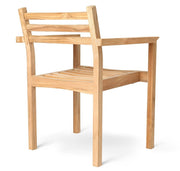 AH502 Outdoor Dining Chair with Armrest Dining chairs Carl Hansen 