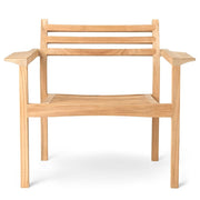 AH601 Outdoor Lounge Chair lounge chair Carl Hansen Teak Untreated No Seat Cushion No Back Cushion