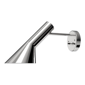 AJ Wall Sconce by Louis Poulsen wall / ceiling lamps Louis Poulsen With Switch Stainless Steel Polished 