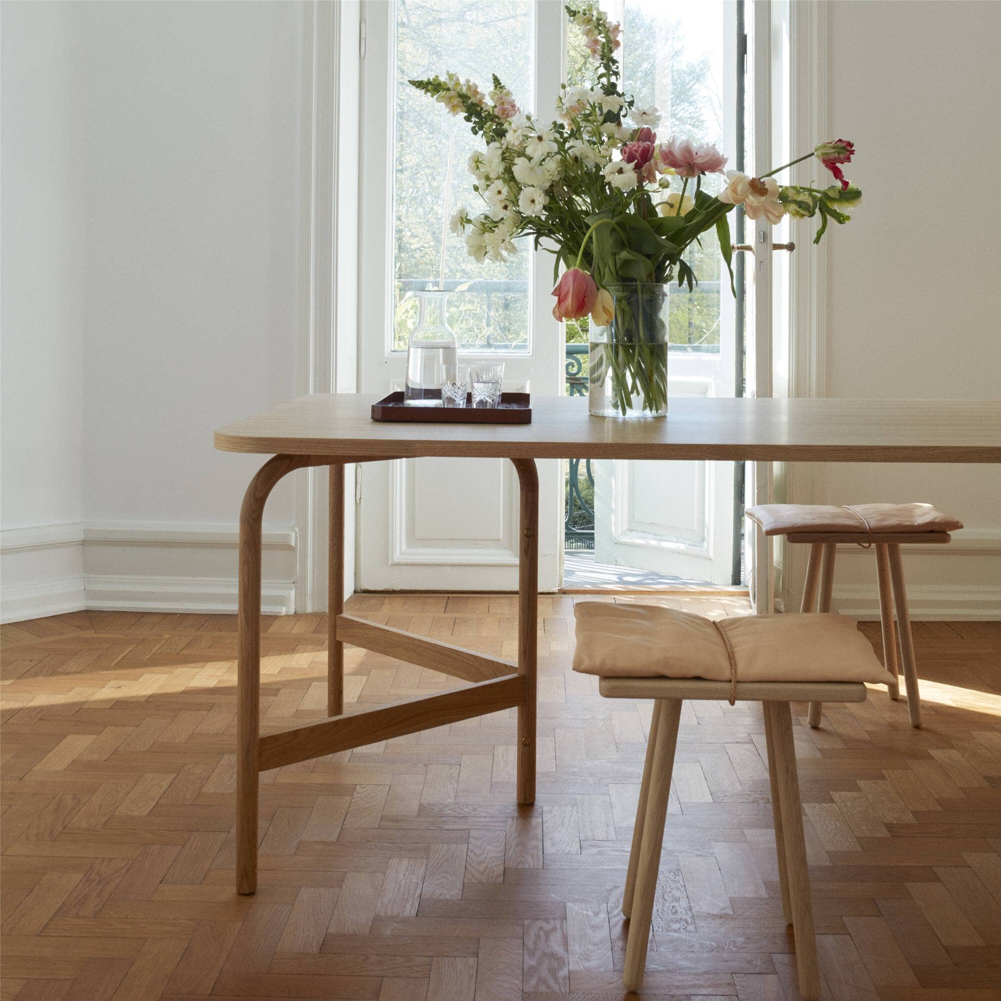 Aldus Dining Table Dining Tables Skagerak by Fritz Hansen 