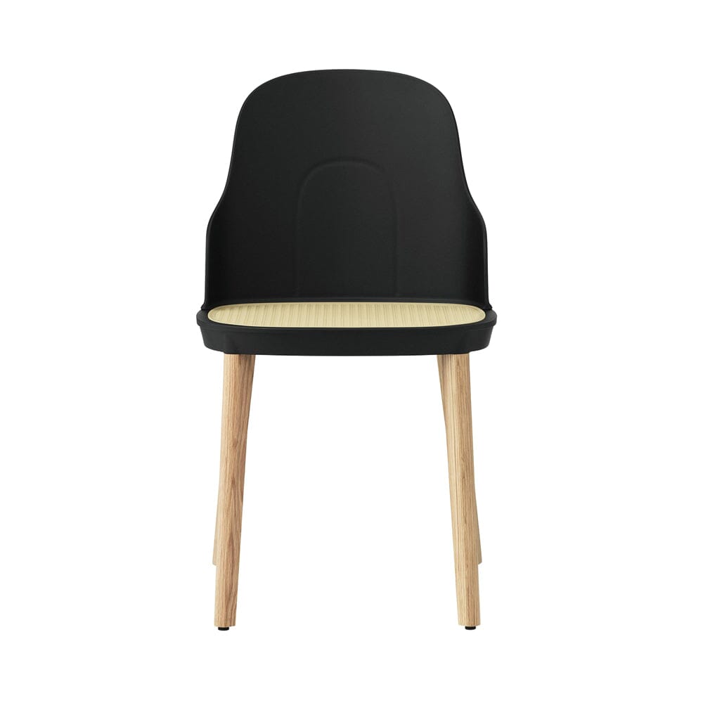 Allez Chair Molded Wicker Chairs Normann Copenhagen Black Oak 