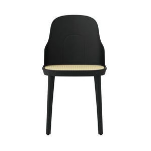 Allez Chair Molded Wicker Chairs Normann Copenhagen Black Polypropylene 
