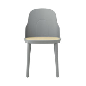 Allez Chair Molded Wicker Chairs Normann Copenhagen Grey Polypropylene 