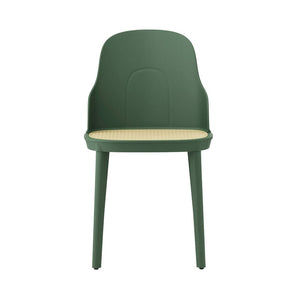 Allez Chair Molded Wicker Chairs Normann Copenhagen Park green Polypropylene 