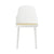 Allez Chair Molded Wicker Chairs Normann Copenhagen White Polypropylene 