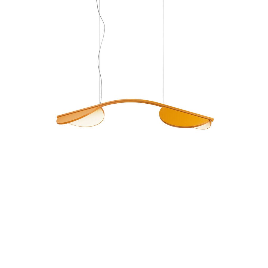 Almendra Arch Pendant Pendant Lights Flos Long Pendant Ocher With Primer