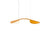 Almendra Arch Pendant Pendant Lights Flos Long Pendant Ocher With Primer