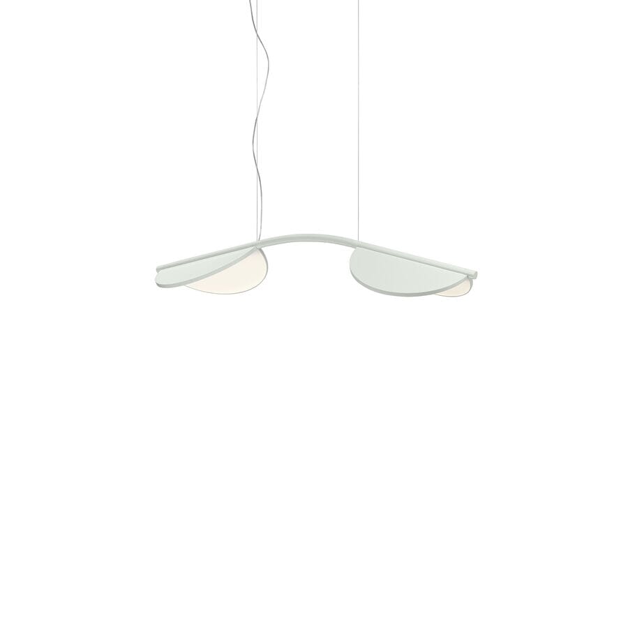 Almendra Arch Pendant Pendant Lights Flos Short Pendant White With Primer