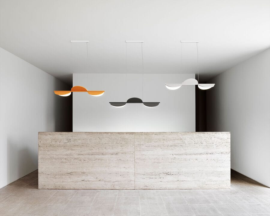 Almendra Linear Pendant Pendant Lights Flos 