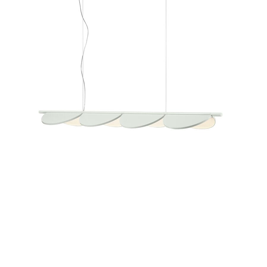 Almendra Linear Pendant Pendant Lights Flos 3 White With Primer