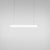 Alphabet of Light Linear Suspension Table Lamps Artemide 