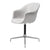 Bat Meeting Chair 4-Star Base - Fully Upholstered Chairs Gubi 