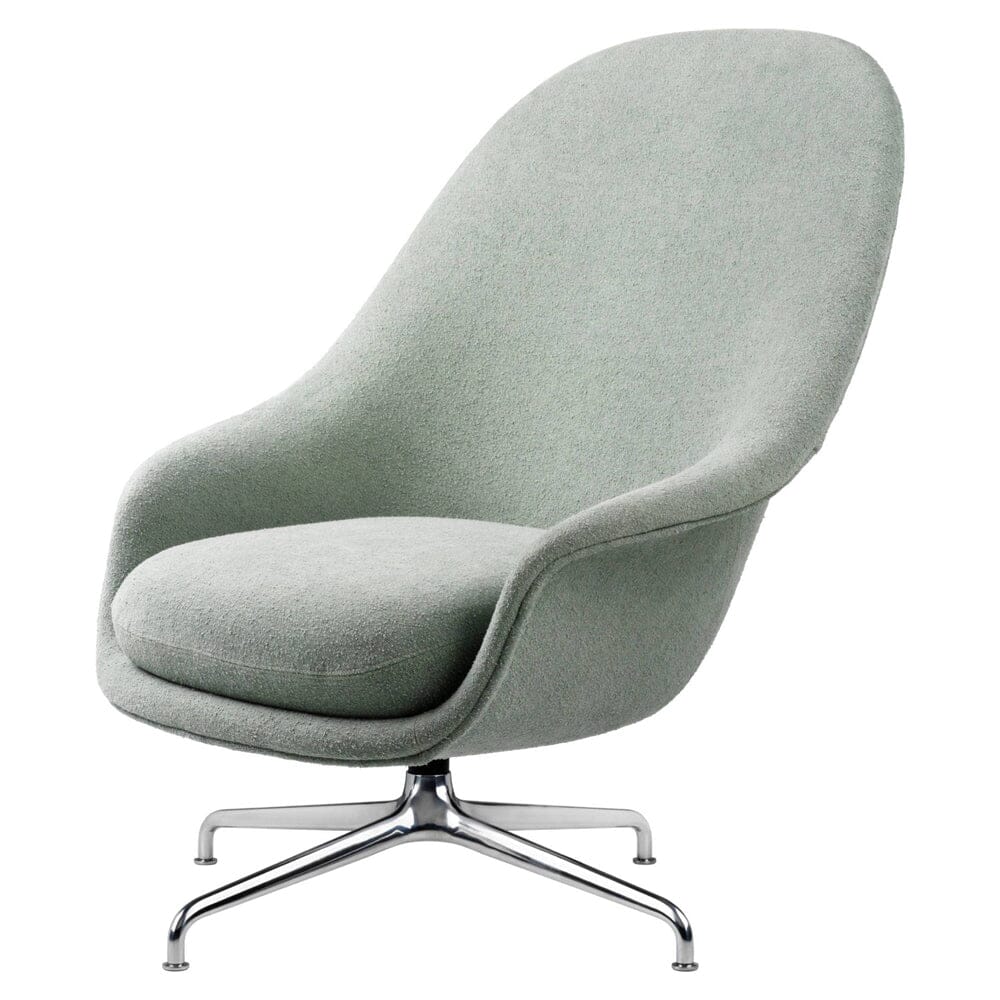 Bat 4-Star Base Lounge Chair - Fully Upholstered lounge chair Gubi 