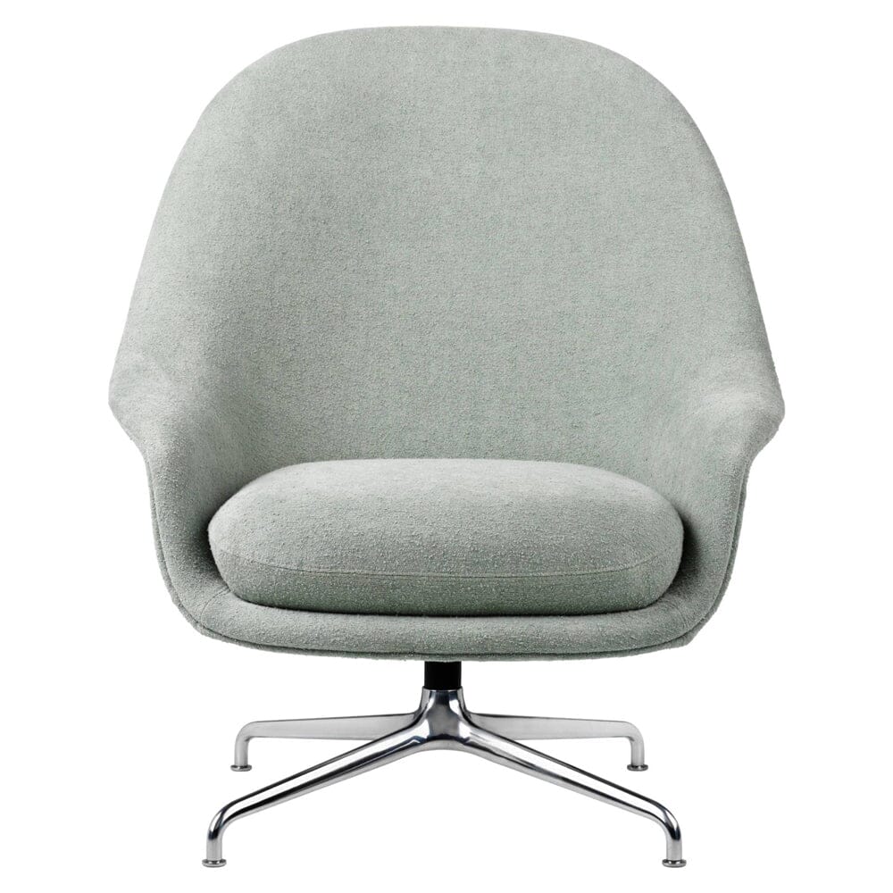 Bat 4-Star Base Lounge Chair - Fully Upholstered lounge chair Gubi 