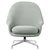 Bat 4-Star Base Lounge Chair - Fully Upholstered lounge chair Gubi 