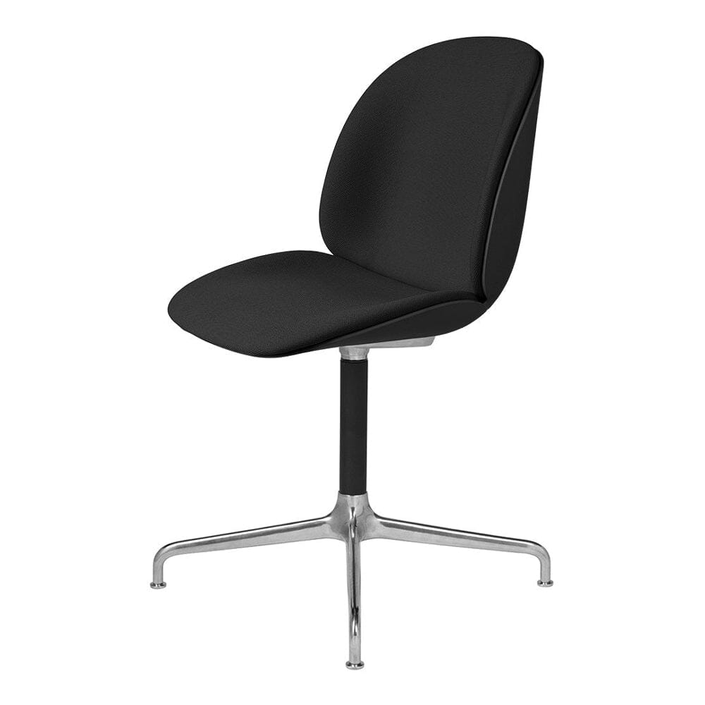 Beetle Meeting Chair 4-Star Swivel Base - Front Upholstered Chairs Gubi 