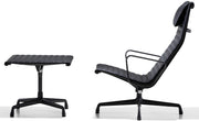 Eames Aluminum Group Lounge Chair and Ottoman by Herman Miller