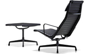 Eames Aluminum Group Lounge Chair and Ottoman by Herman Miller