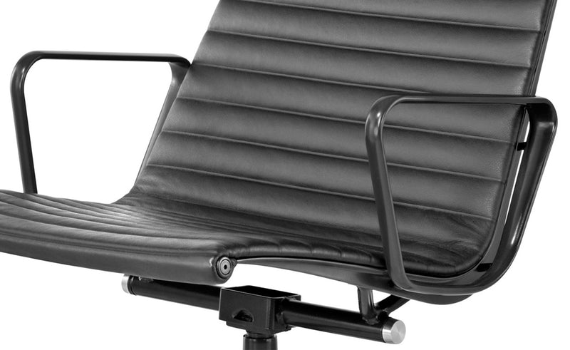 Eames Aluminum Group Lounge Chair and Ottoman by Herman Miller