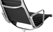 Eames Aluminum Group Lounge Chair and Ottoman by Herman Miller