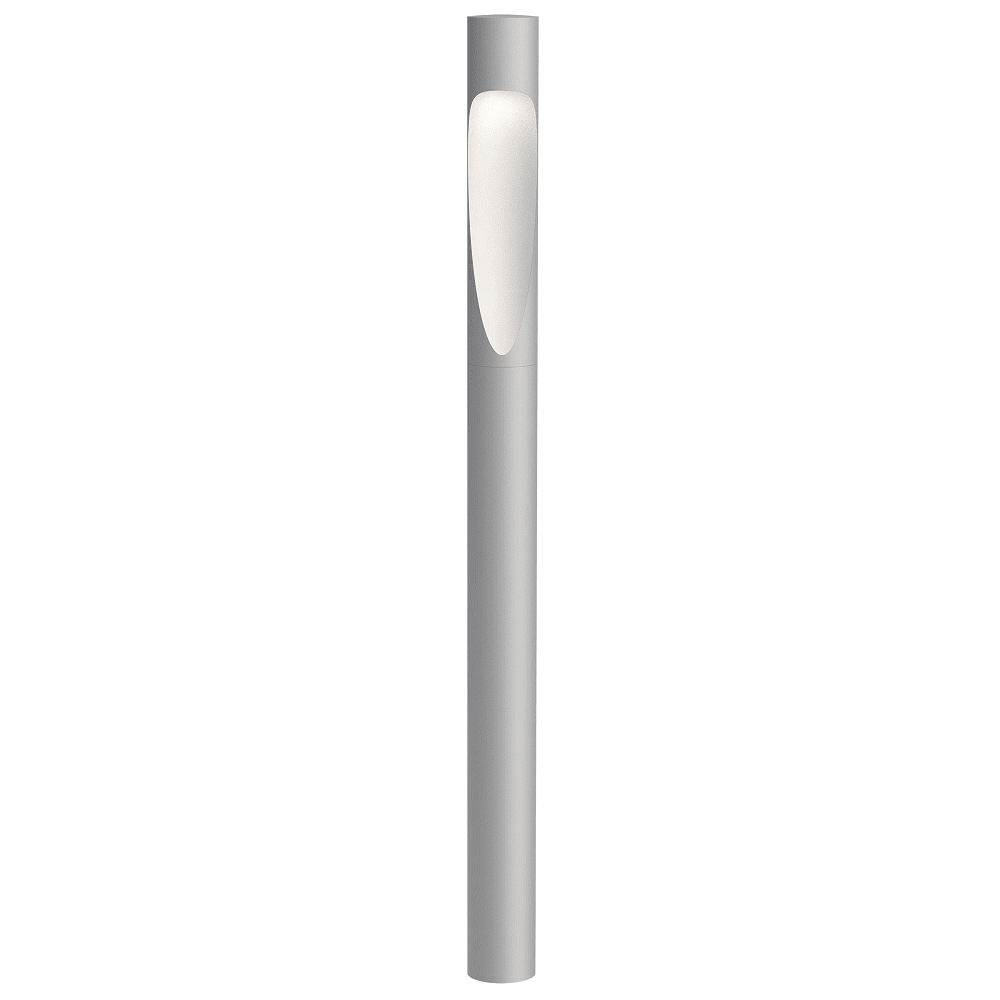 Flindt Garden Bollard Outdoor Lighting Louis Poulsen Long/Natural Painted Aluminum 2700K Anchor