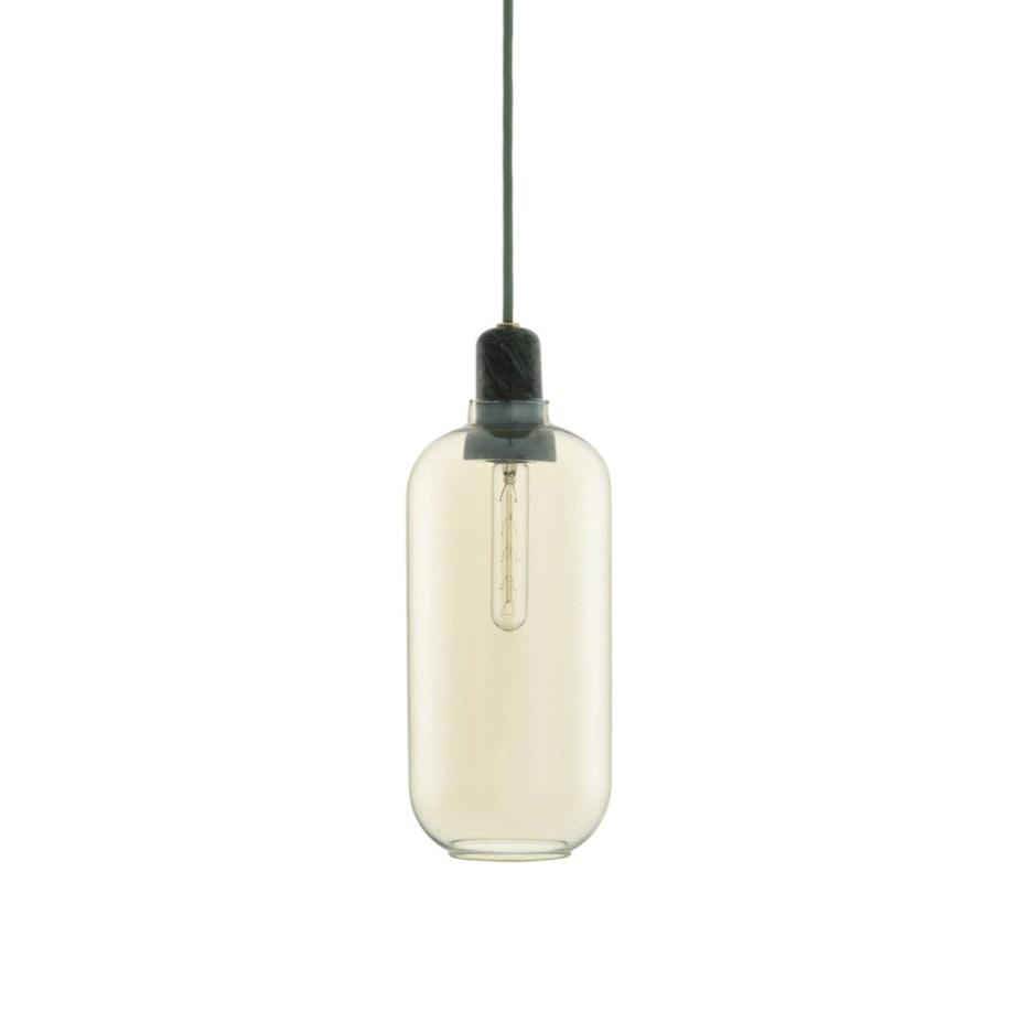 Amp Pendant Lamp hanging lamps Normann Copenhagen Large Gold/Green 