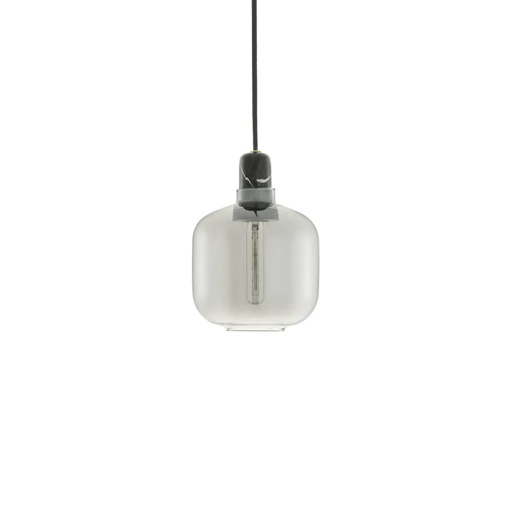 Amp Pendant Lamp hanging lamps Normann Copenhagen Small Smoke/Black 