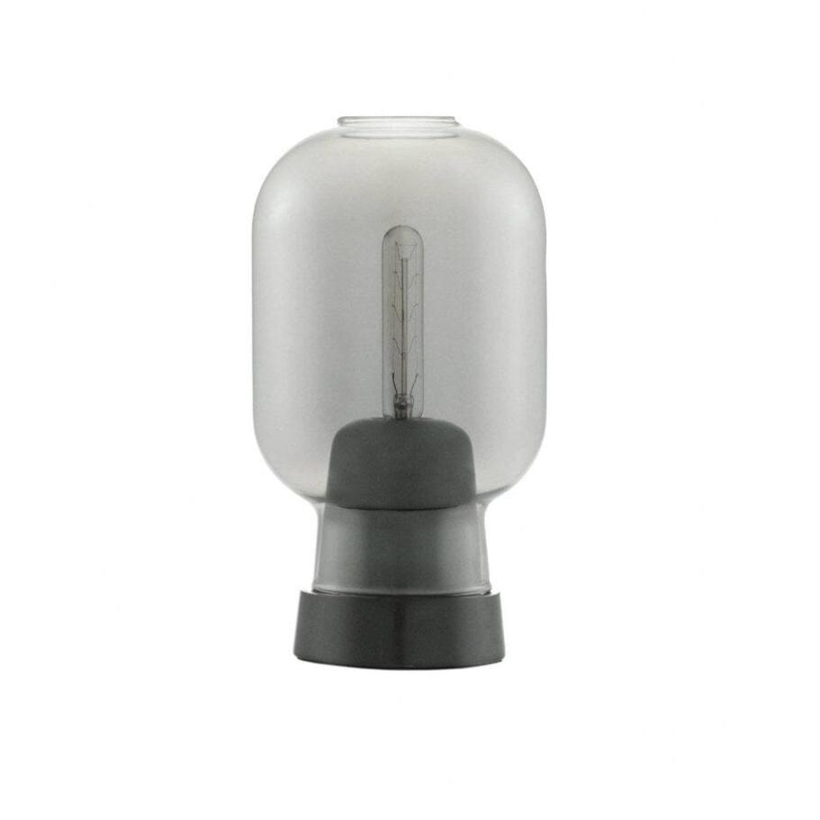 Amp Table Lamp Table Lamps Normann Copenhagen Smoke/Black 