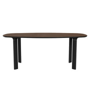 Analog Table Dining Tables Fritz Hansen 72.8" L - walnut veneer top - black trumpet/black oak legs + $1092.00 