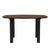 Analog Table Dining Tables Fritz Hansen 51.2" L - walnut veneer top - black trumpet/black oak legs + $364.00 