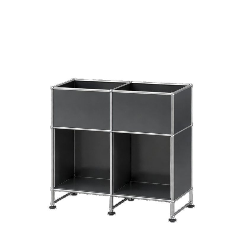 USM  Vinyl Storage Cabinet x2