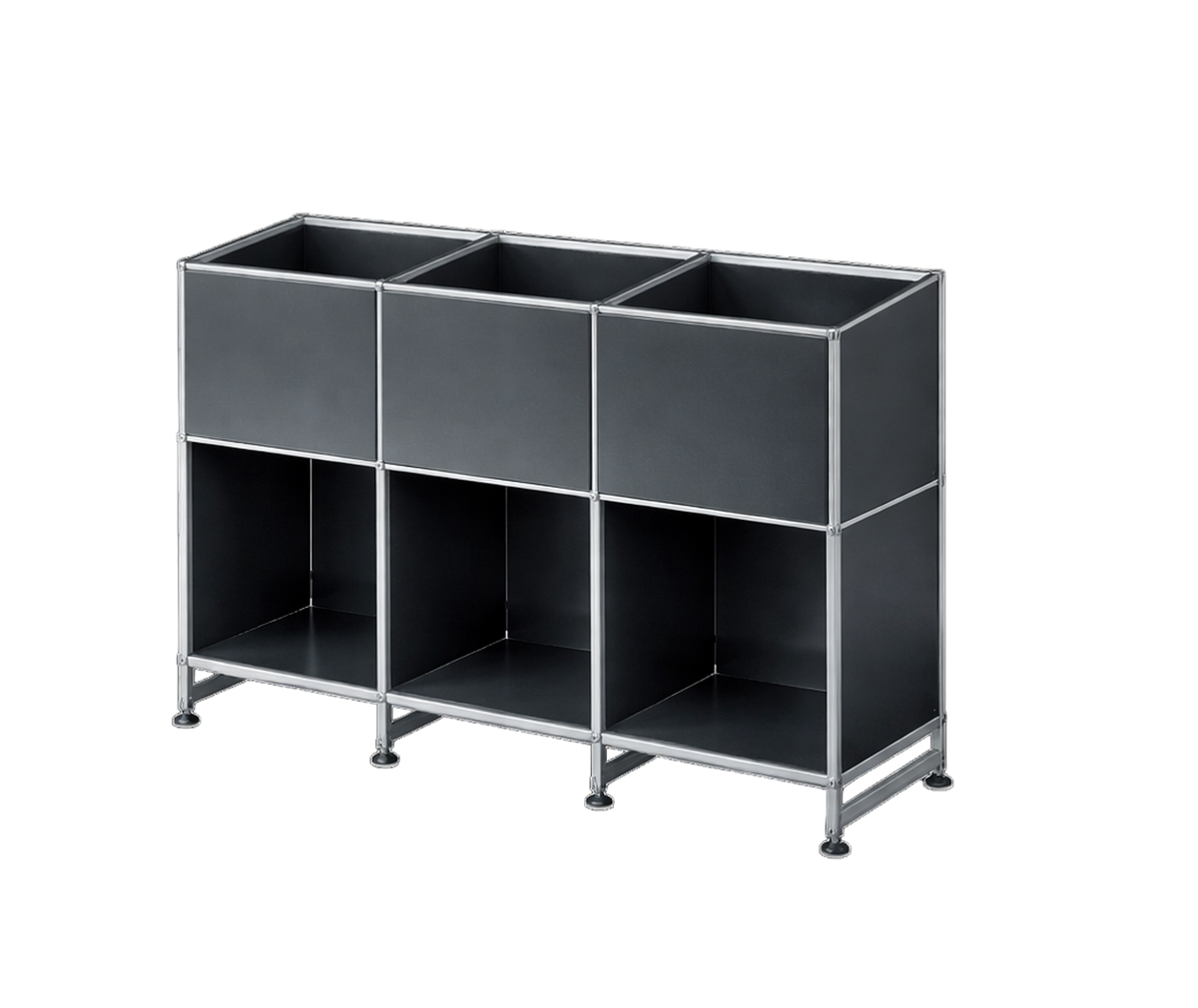 USM Vinyl Storage Cabinet x3