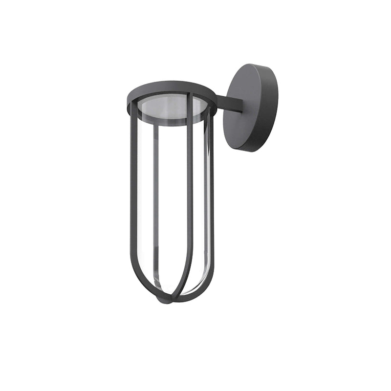 In Vitro Wall Sconce Outdoor Lighting Outdoor Lighting Flos Anthracite 2700K 1-10V Dimmer