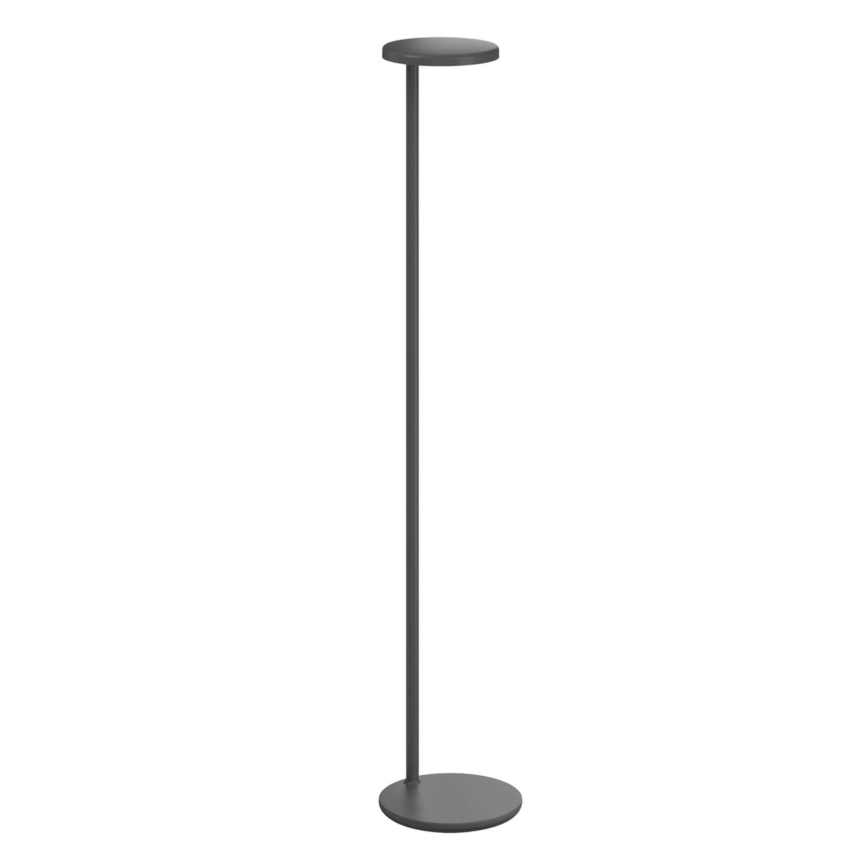 Oblique Floor Lamp Floor Lamps Flos Without USB-C Anthracite 2700K