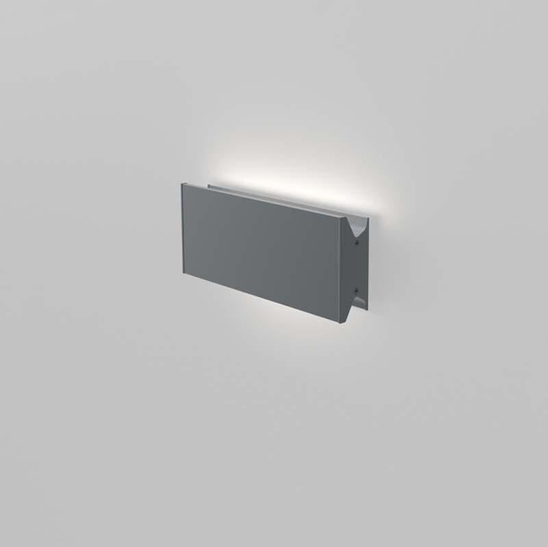 Lineacurve LED Wall/Ceiling Light wall / ceiling lamps Artemide 12" Dual Anthracite Grey 3000K-90 CRI