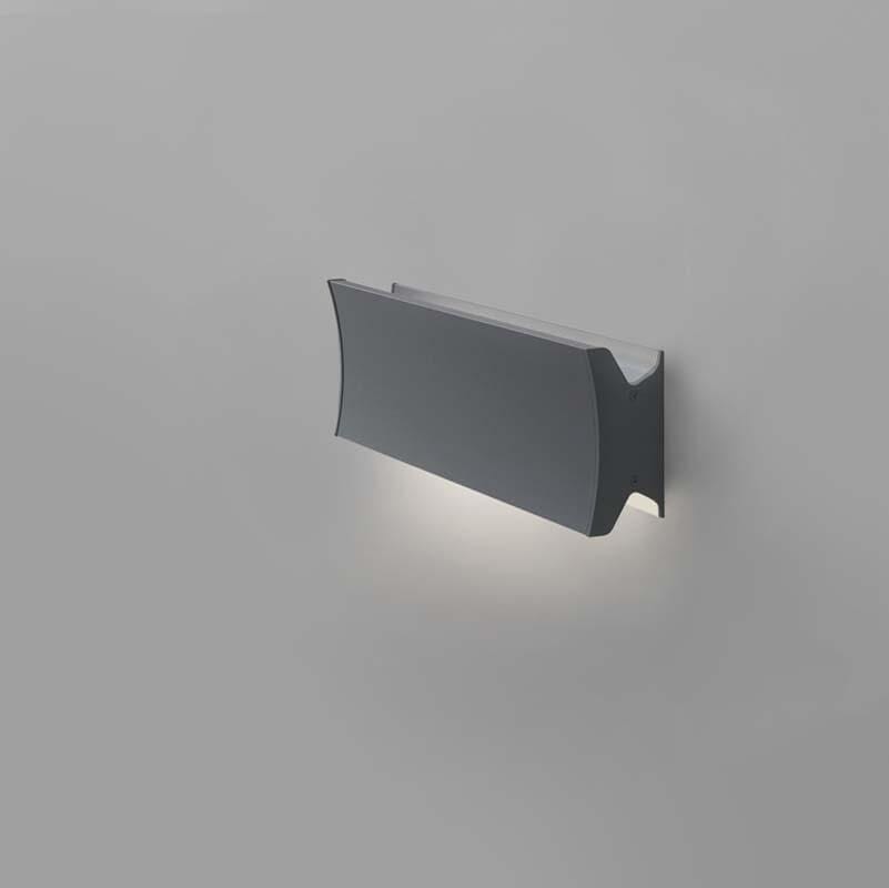 Lineacurve LED Wall/Ceiling Light wall / ceiling lamps Artemide 12" Mono Anthracite Grey 3000K-90 CRI