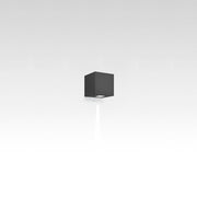 Effetto Square Outdoor Wall Light Outdoor Lighting Artemide 1 Narrow Beam Anthracite Grey 