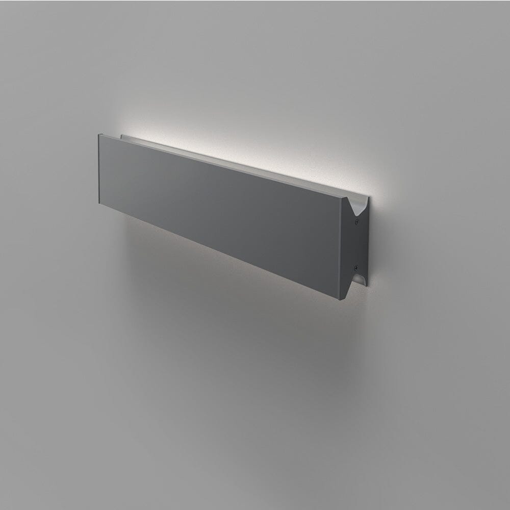 Lineaflat LED Wall/Ceiling Light wall / ceiling lamps Artemide 24 Inch Dual Anthracite Grey 3000K -90 CRI