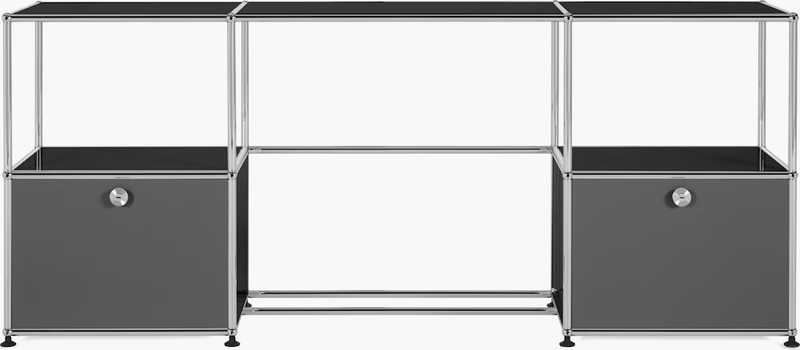 USM Haller Double Storage Desk